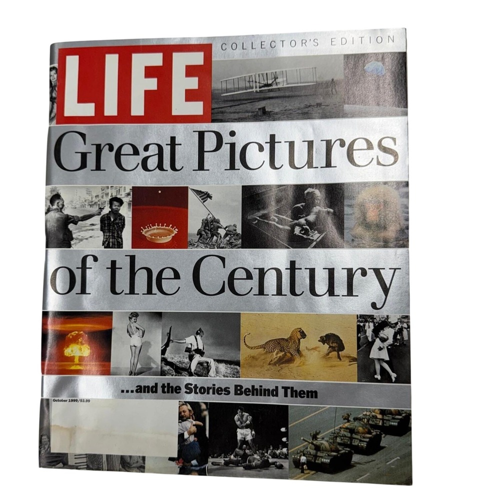 LIFE Magazine Great Pictures of the Century Collector Edition October 1999 Issue